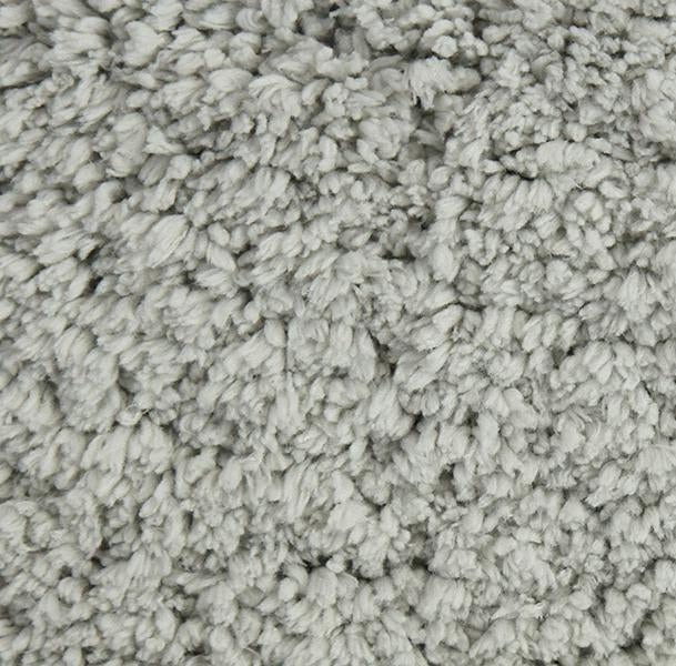 Drylon Bath Mat Soft Silver in Size 49cm x 80cm-Rugs 4 Less