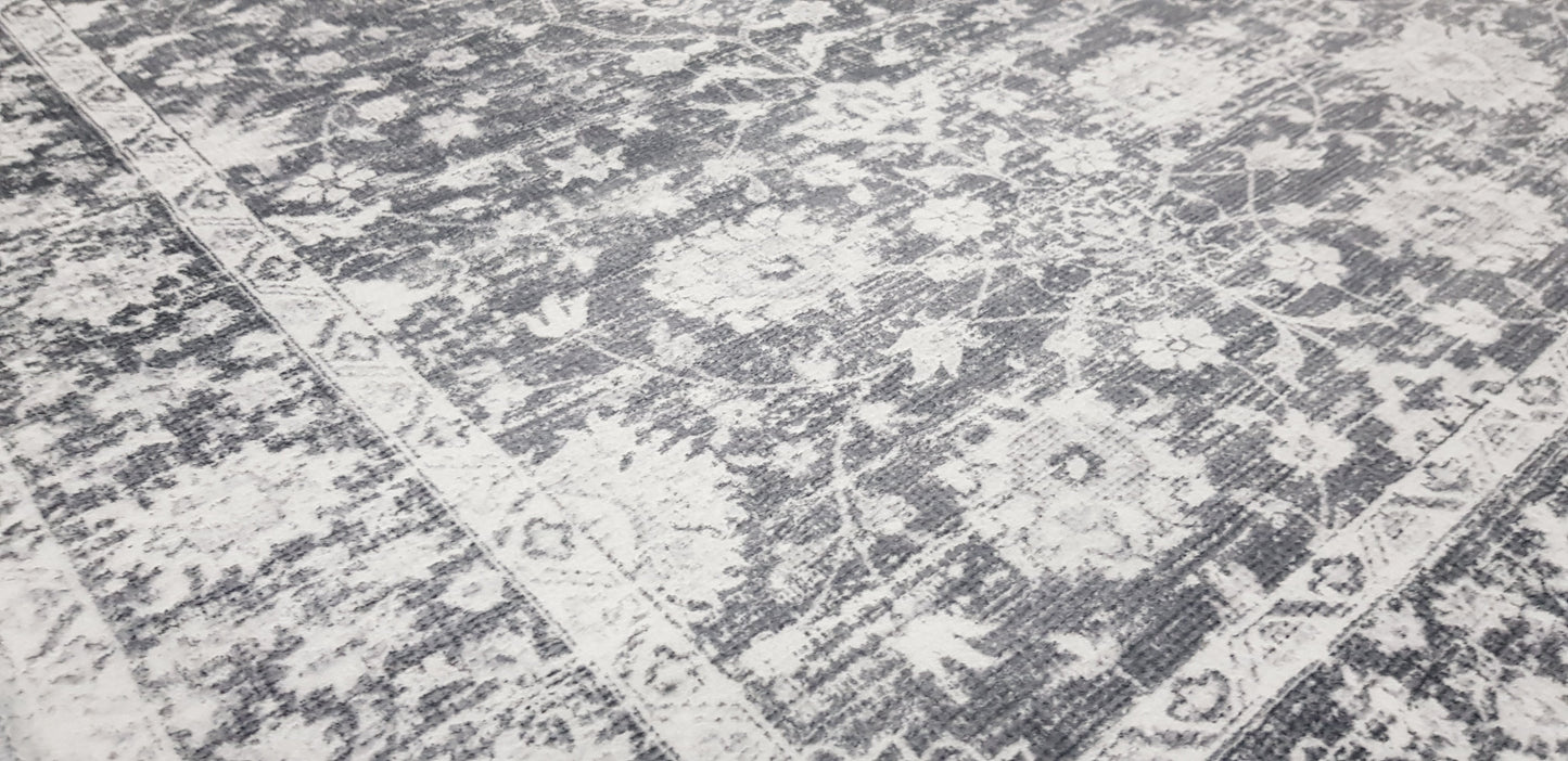 Echo 900 Grey Washable Rug