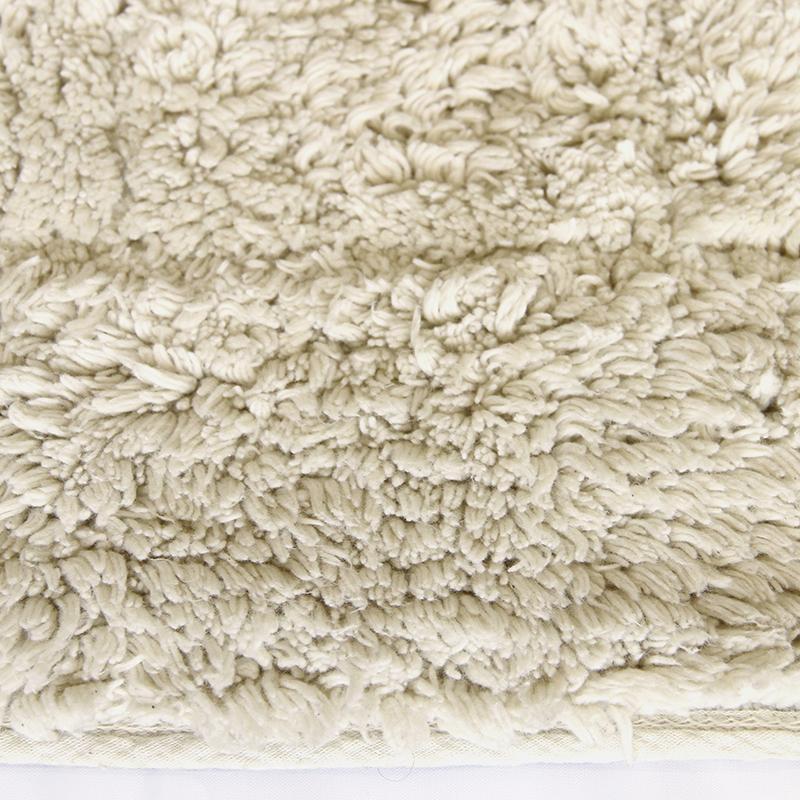 Cotton Bath Mat Ivory-Bath Mat-Rugs 4 Less