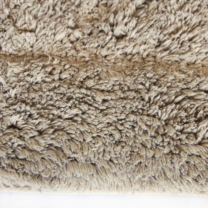 Cotton Bath Mat Taupe-Bath Mat-Rugs 4 Less