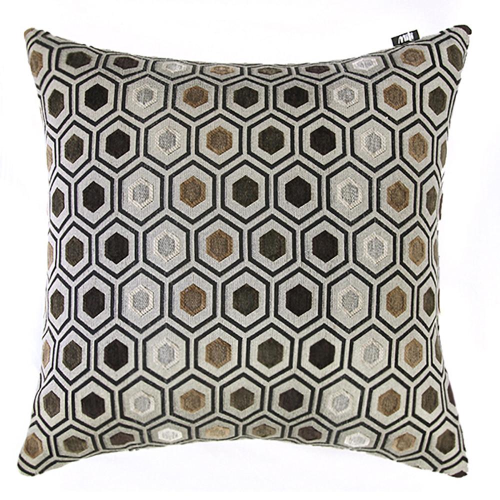 Croatia Cushion F8981 Brown-Cushion-Rugs 4 Less