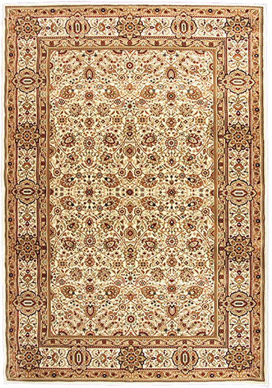 Elegance 1339 Cream Small Traditional Rug 120x170cm-Small Traditional Rug-Rugs 4 Less