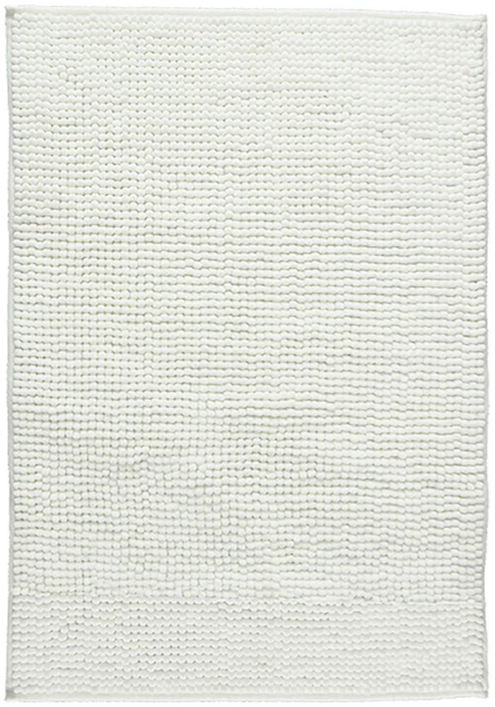 Toggle Bath Mat White-Bath Mat-Rugs 4 Less