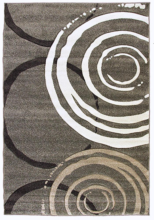 Monte-Carlo 7687A Fume-FB Large Mat 80x130cm-Large Modern Mat-Rugs 4 Less