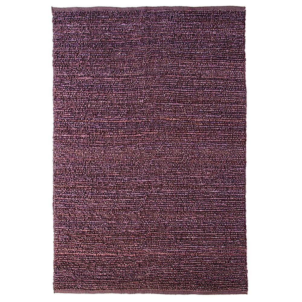 Morocco Jute Rug Aubergine 160x230cm-Jute Rug-Rugs 4 Less