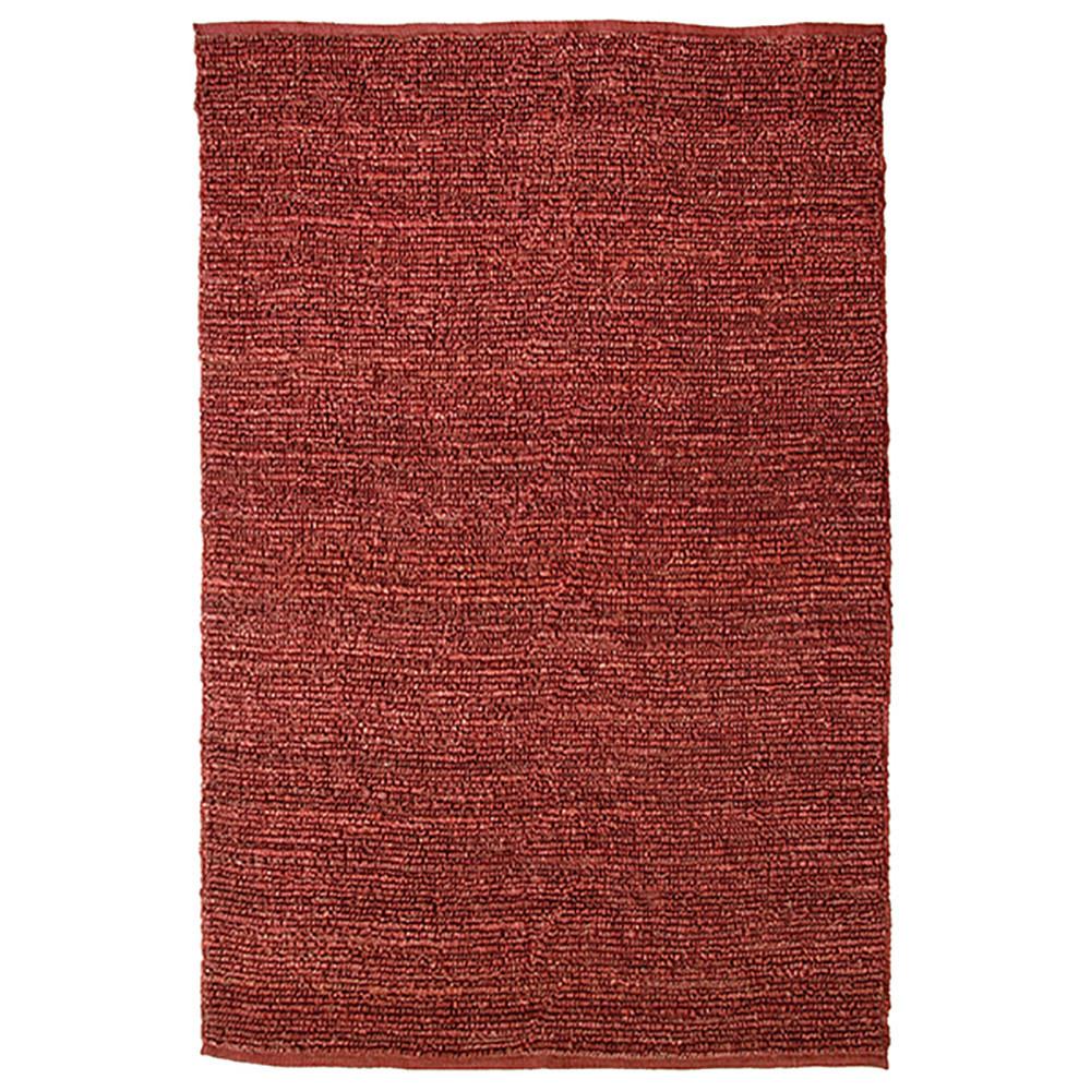 Morocco Jute Rug Red 160x230cm-Jute Rug-Rugs 4 Less