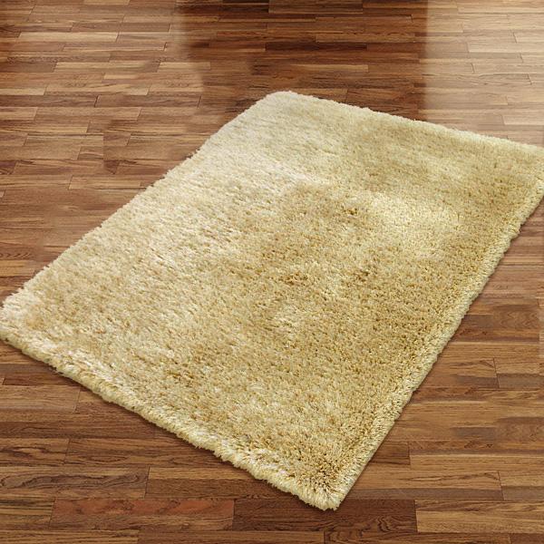 Pluto Latte Small Shag Rug 110x160cm-Small Shag Rug-Rugs 4 Less
