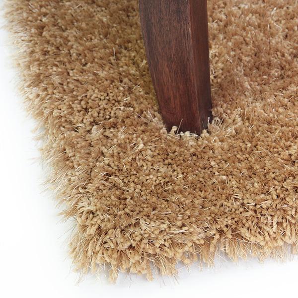 Pluto Biscuit Small Shag Rug 110x160cm-Small Shag Rug-Rugs 4 Less