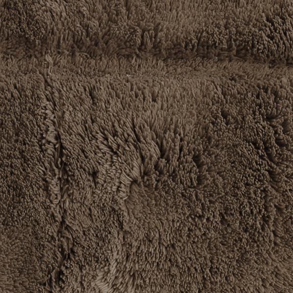 Luxury Border Cotton Bath Mat Brown-Bath Mat-Rugs 4 Less