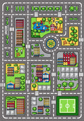 City Kids Car Mat in Size 90cm x 130cm