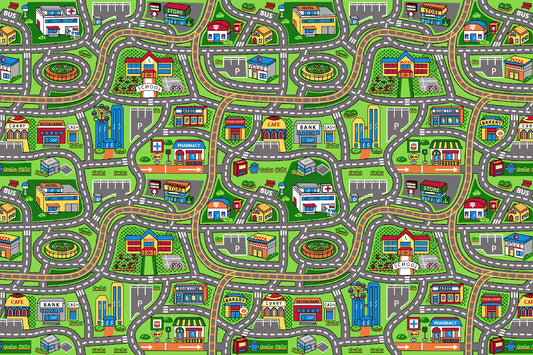 Suburb Kids Car Rug in Size 200cm x 300cm