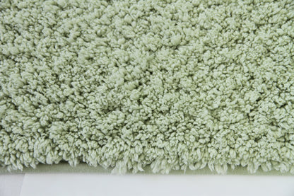 Drylon Bath Mat Papyrus Green in Size 49cm x 80cm