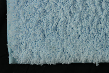 Drylon Bath Mat Blue Frost in Size 49cm x 80cm