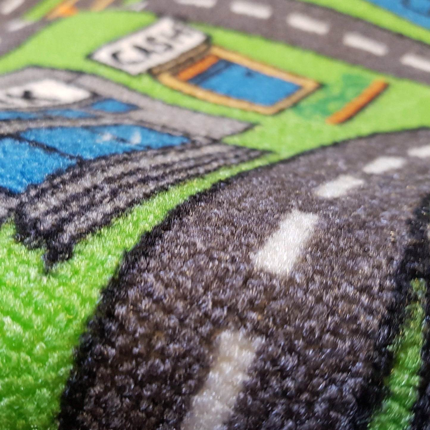 Suburb Kids Car Rug in Size 90cm x 130cm-Rugs 4 Less