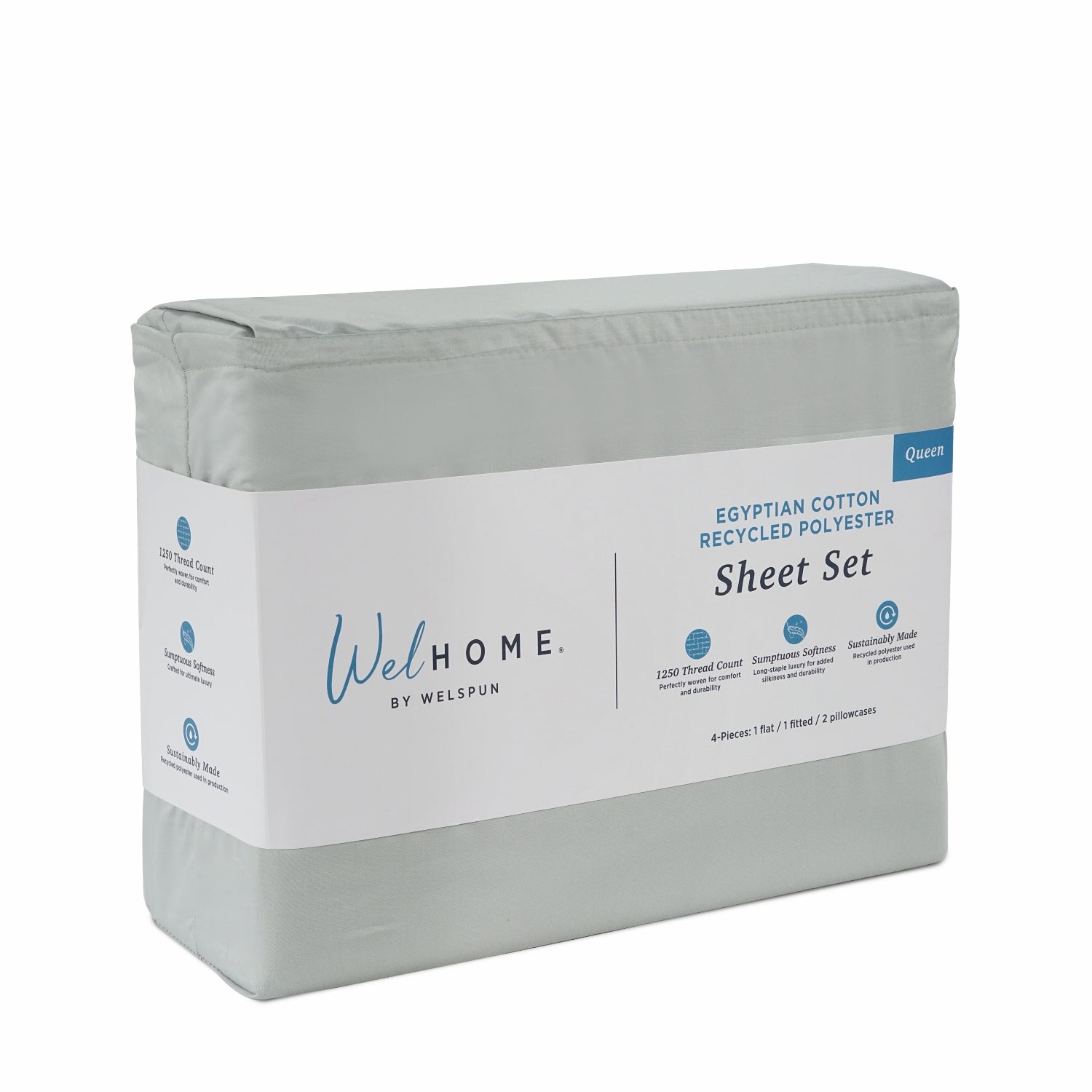 1250 Thread Count Cotton Polyester Bed Sheets1250TC Egyptian Cotton Rich Bed Sheet Set