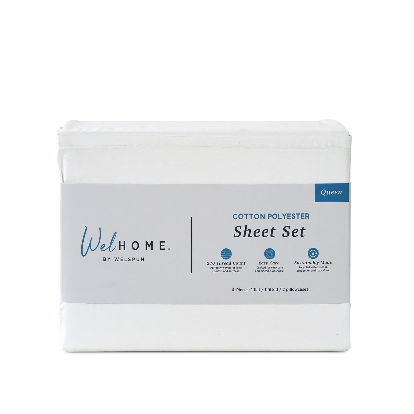 270 Thread Count Cotton Polyester Bed Sheets270TC Cotton Rich Bed Sheet Set