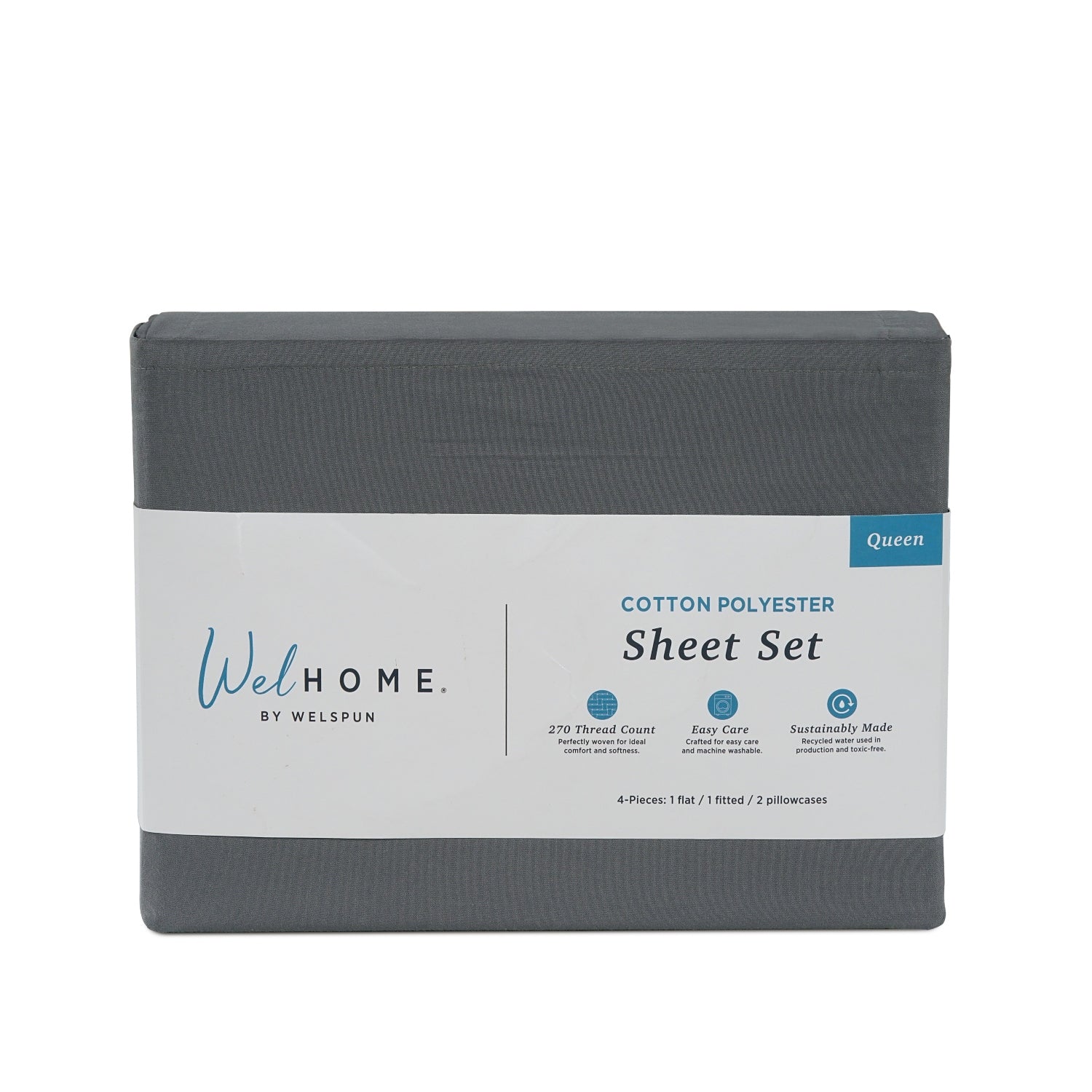 270 Thread Count Cotton Polyester Bed Sheets270TC Cotton Rich Bed Sheet Set