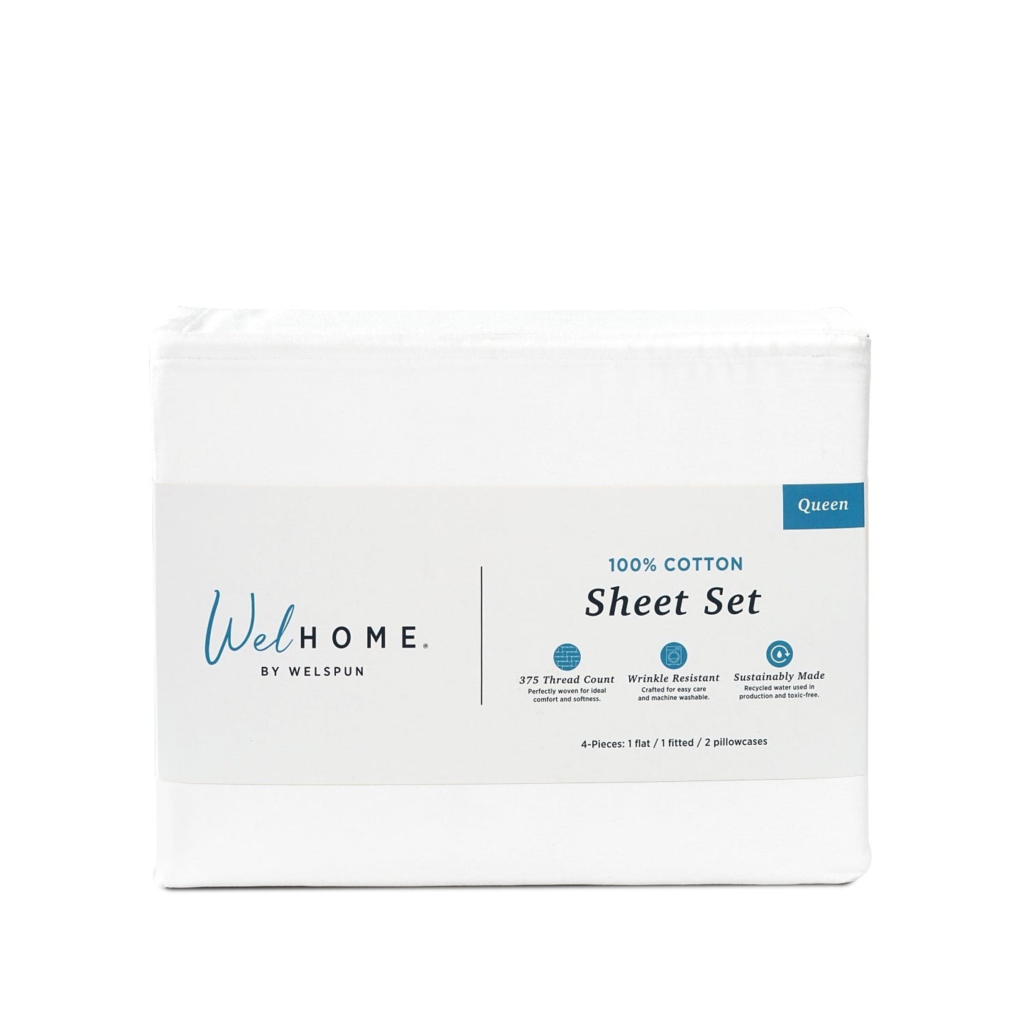 375 Thread Count 100% Cotton Bed Sheets375TC Cotton Bed Sheet Set