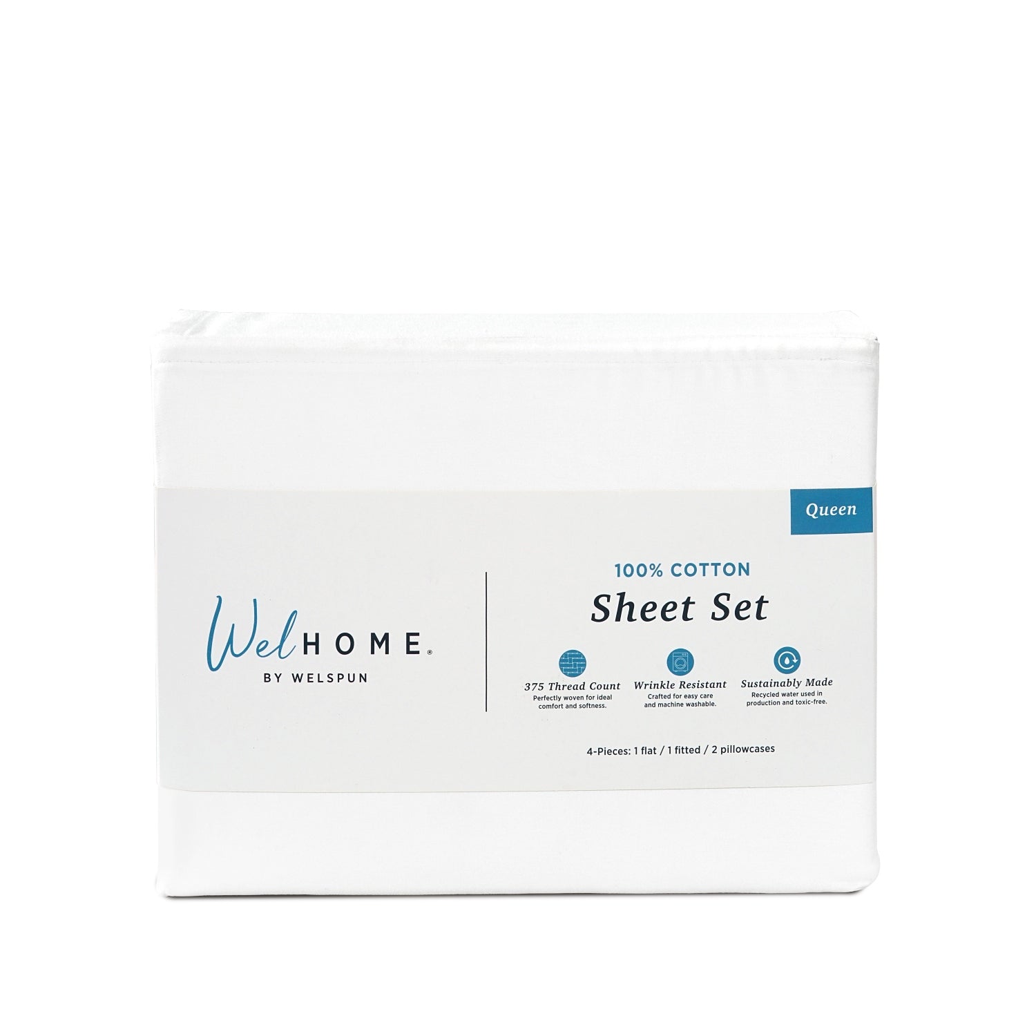 375 Thread Count 100% Cotton Bed Sheets375TC Cotton Bed Sheet Set