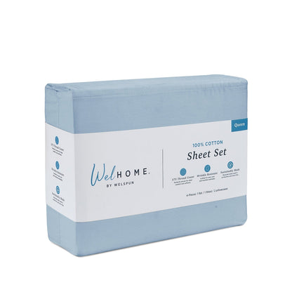 375 Thread Count 100% Cotton Bed Sheets375TC Cotton Bed Sheet Set