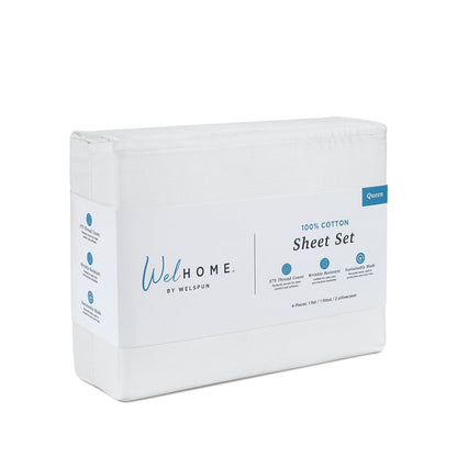 375 Thread Count 100% Cotton Bed Sheets375TC Cotton Bed Sheet Set