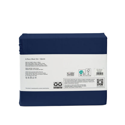 375 Thread Count 100% Cotton Bed Sheets375TC Cotton Bed Sheet Set