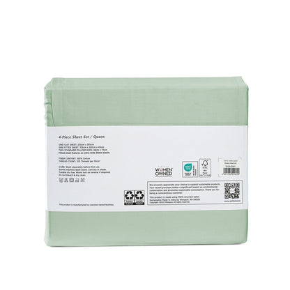 375 Thread Count 100% Cotton Bed Sheets375TC Cotton Bed Sheet Set