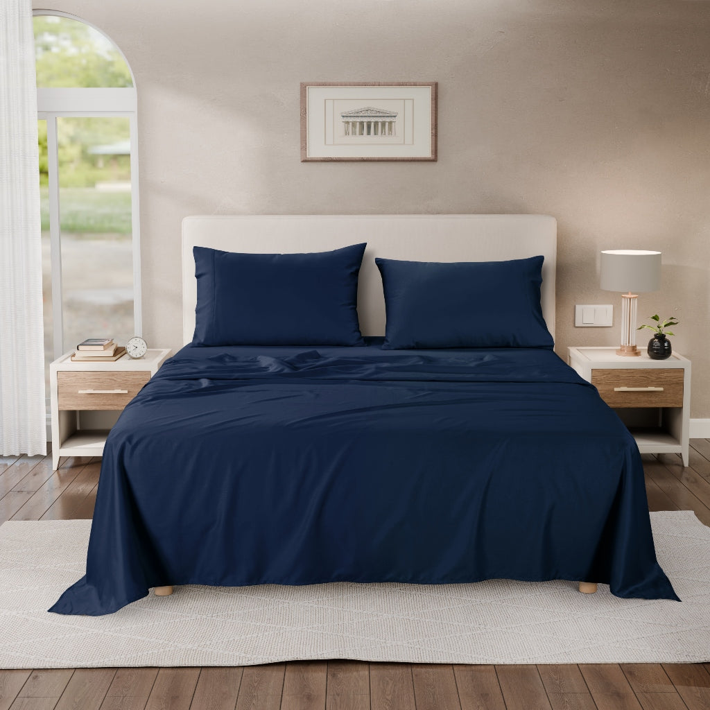 375 Thread Count 100% Cotton Bed Sheets375TC Cotton Bed Sheet Set