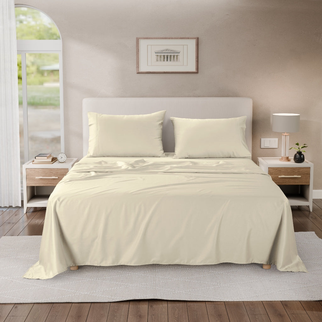 375 Thread Count 100% Cotton Bed Sheets375TC Cotton Bed Sheet Set