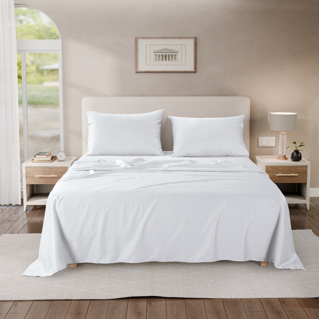 375 Thread Count 100% Cotton Bed Sheets375TC Cotton Bed Sheet Set