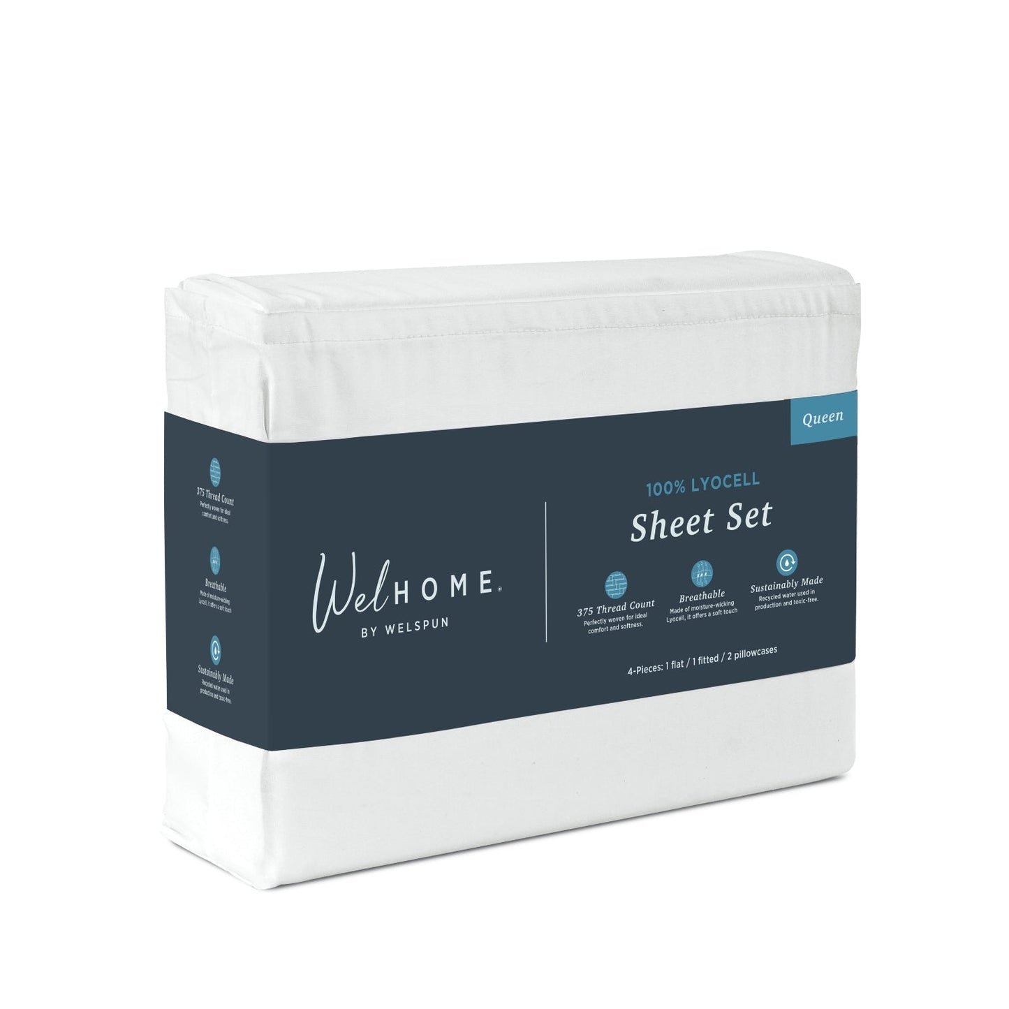375 Thread Count 100% Tencel Bed Sheets375TC Lyocell Bed Sheet Set