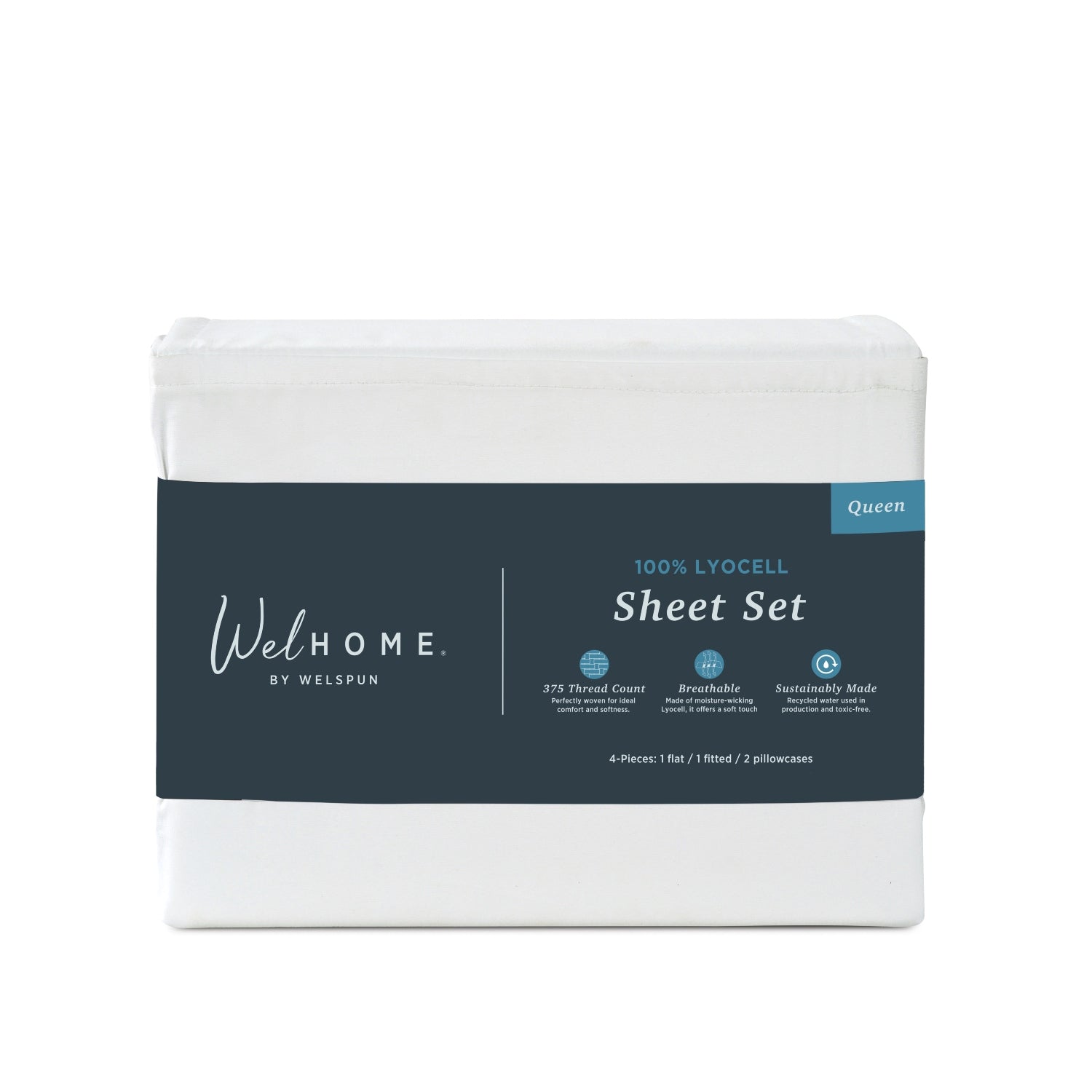 375 Thread Count 100% Tencel Bed Sheets375TC Lyocell Bed Sheet Set