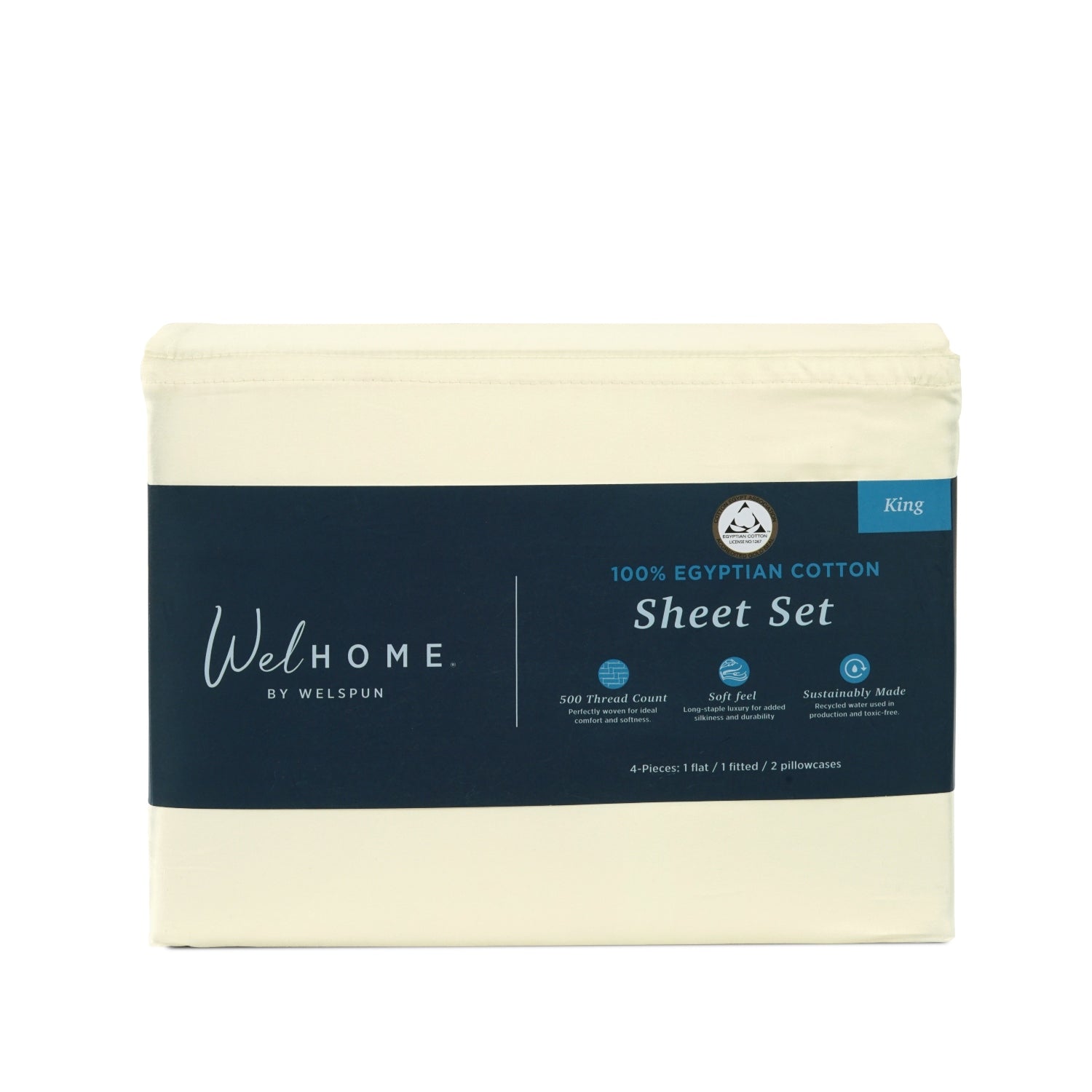 500 Thread Count Egyptian Cotton Bed Sheets500TC Egyptian Cotton Bed Sheet Set