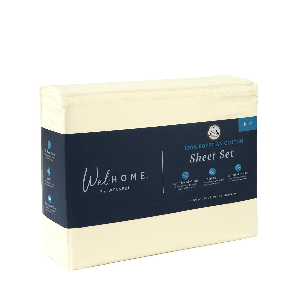 500 Thread Count Egyptian Cotton Bed Sheets500TC Egyptian Cotton Bed Sheet Set