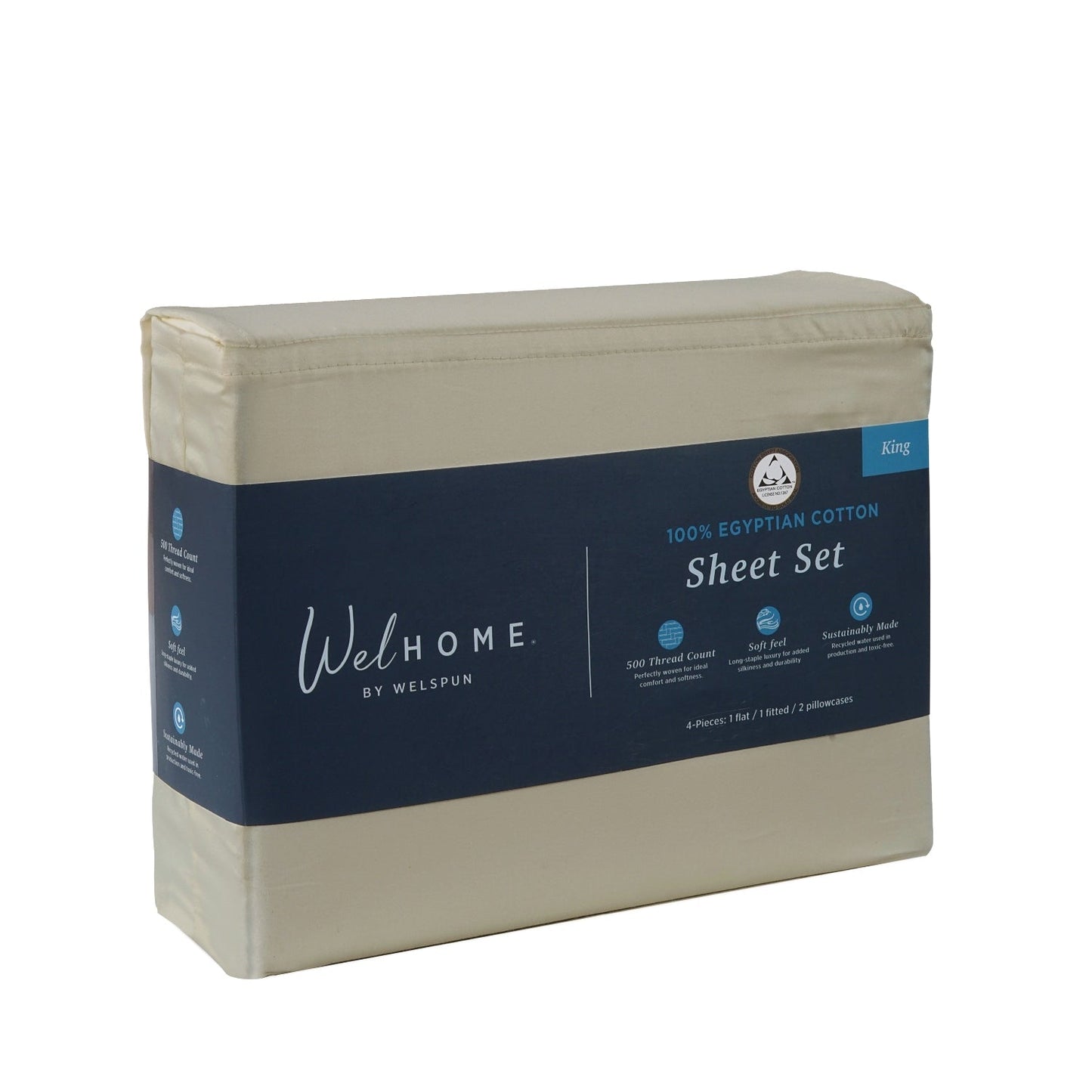 500 Thread Count Egyptian Cotton Bed Sheets500TC Egyptian Cotton Bed Sheet Set