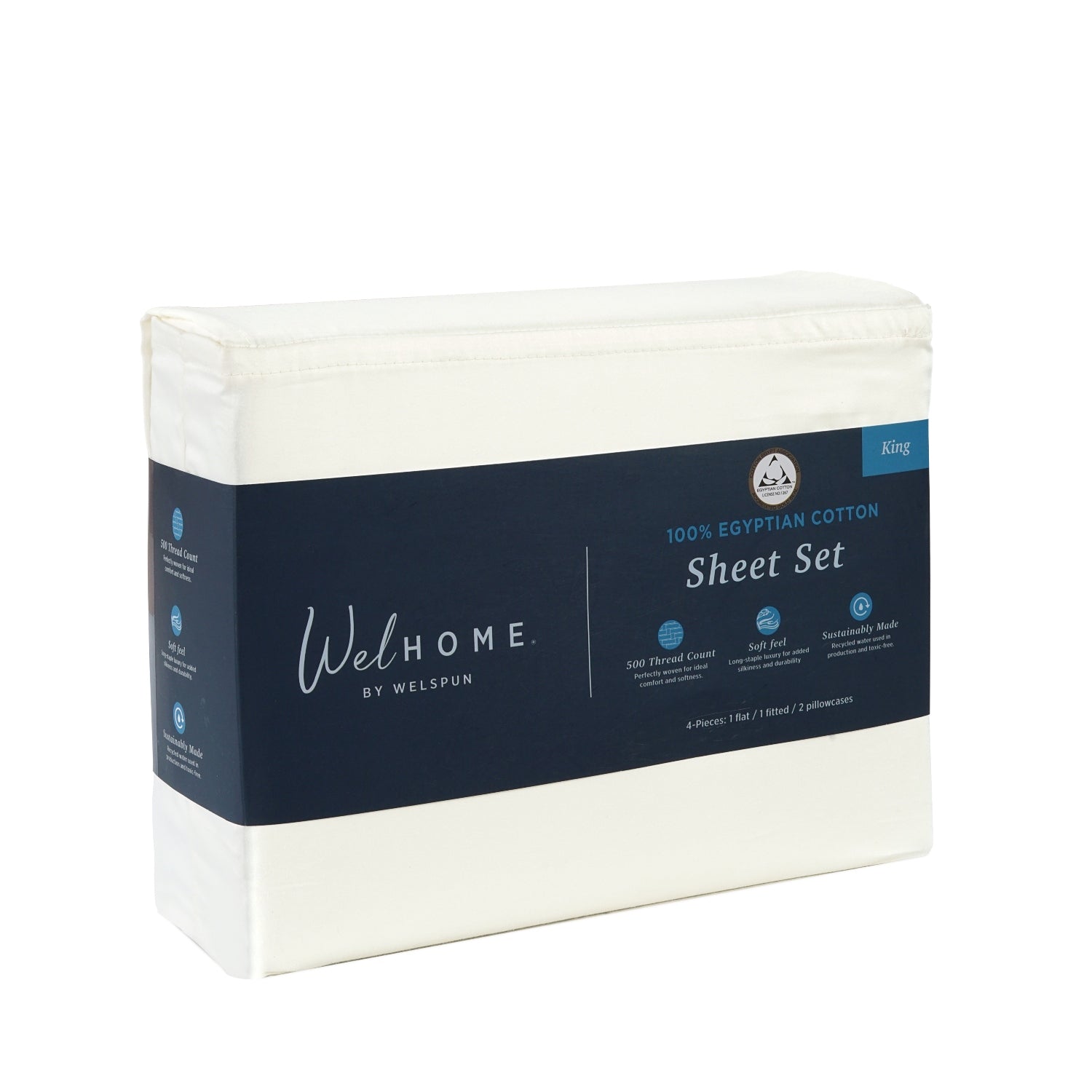 500 Thread Count Egyptian Cotton Bed Sheets500TC Egyptian Cotton Bed Sheet Set