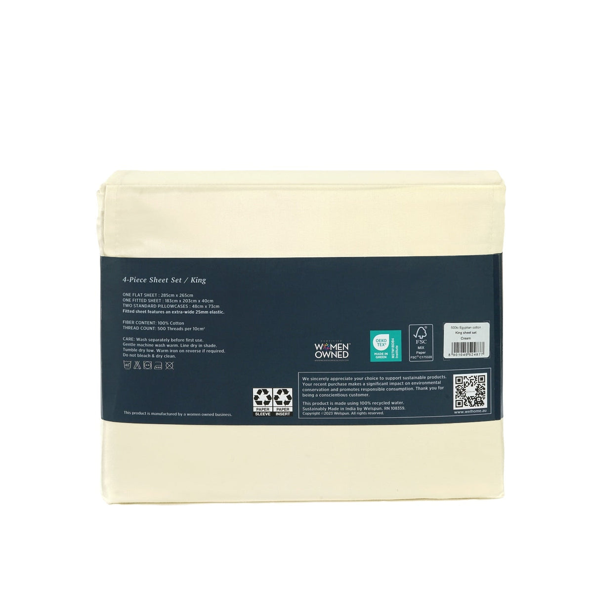 500 Thread Count Egyptian Cotton Bed Sheets500TC Egyptian Cotton Bed Sheet Set