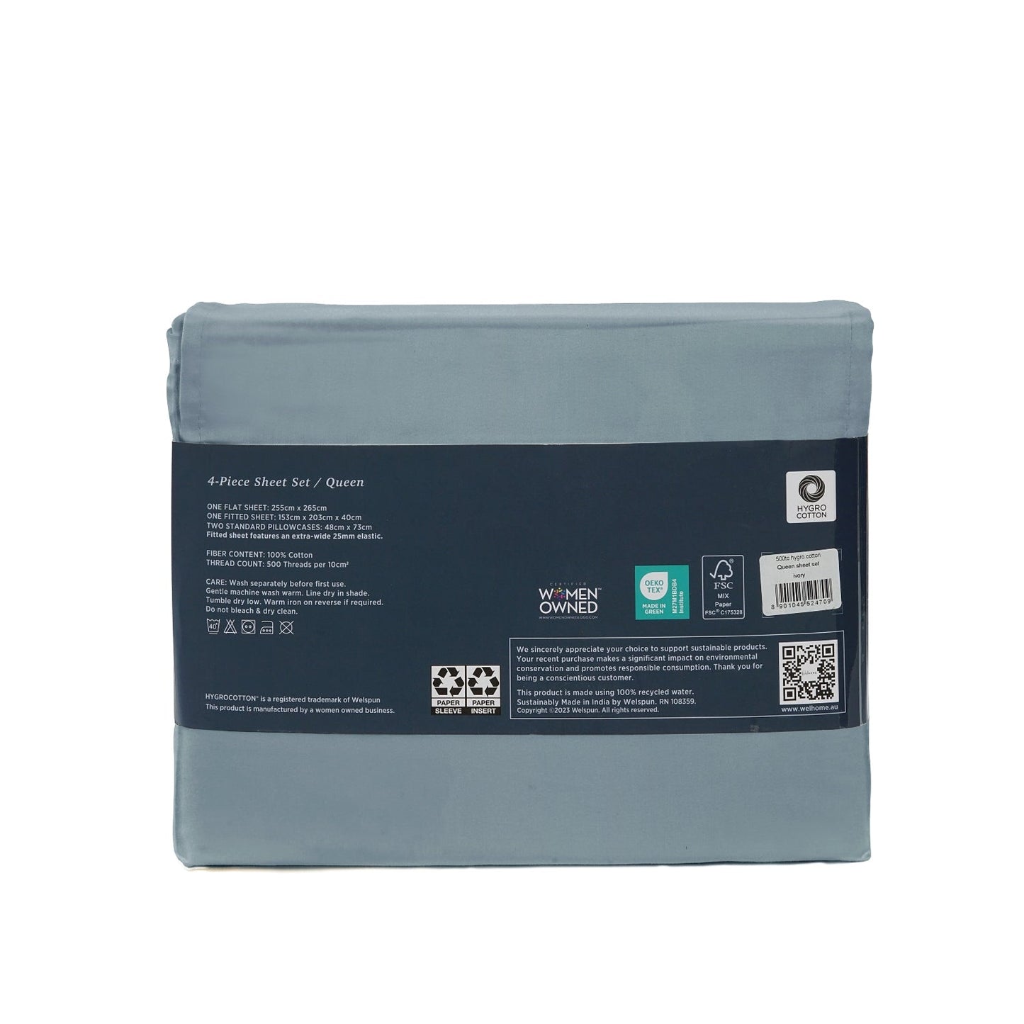 500 Thread Count Hygro Cotton Bed Sheets500TC Hygro Cotton Bed Sheet Set