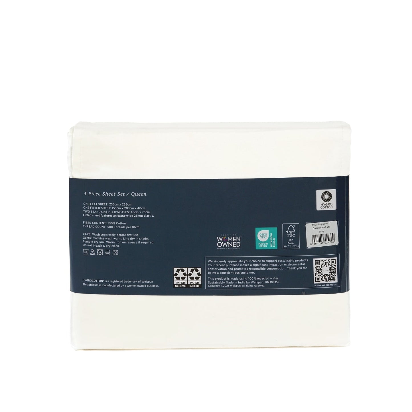 500 Thread Count Hygro Cotton Bed Sheets500TC Hygro Cotton Bed Sheet Set