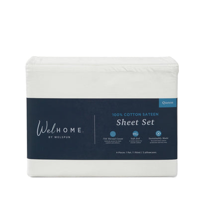 750 Thread Count 100% Cotton Bed Sheets750TC Cotton Bed Sheet Set