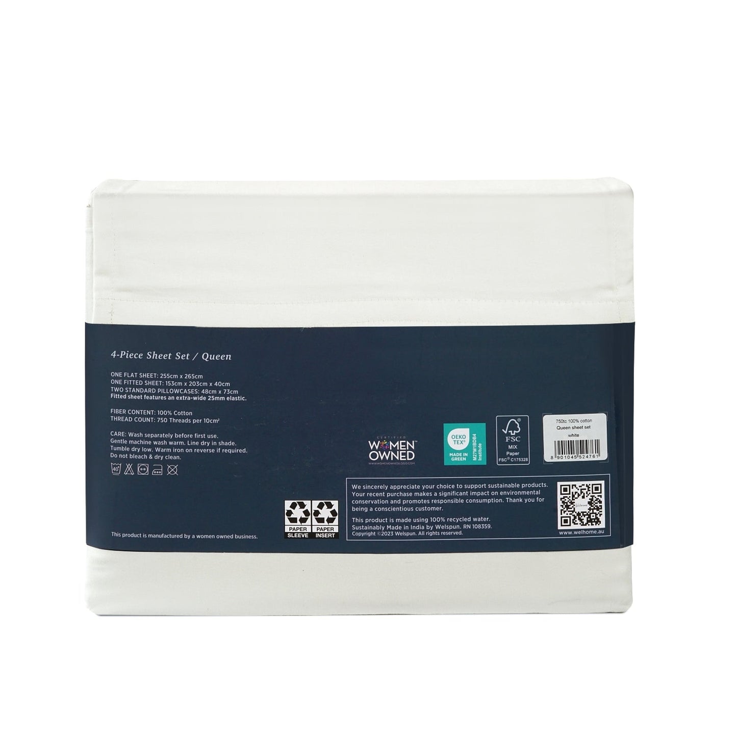 750 Thread Count 100% Cotton Bed Sheets750TC Cotton Bed Sheet Set