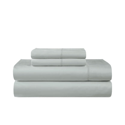 750TC Cotton Bed Sheet Set in Quiet Grey