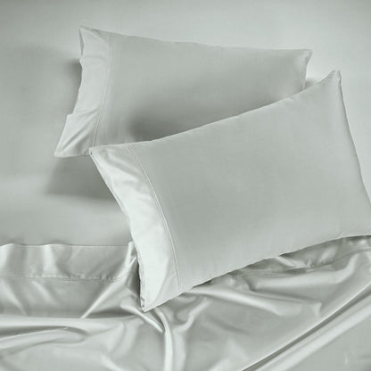 750TC Cotton Bed Sheet Set in Quiet Grey