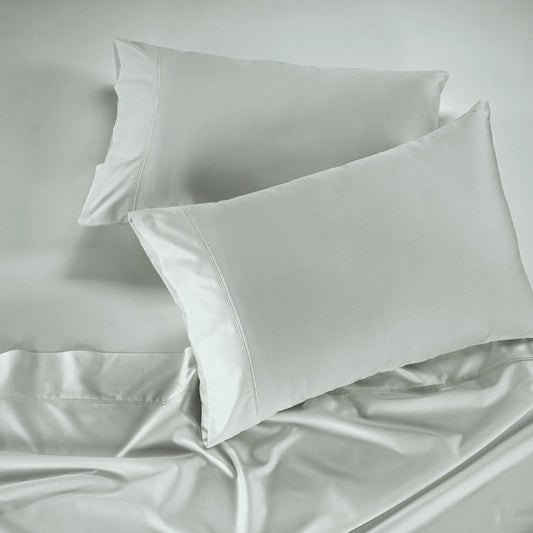 750TC Cotton Bed Sheet Set in Quiet Grey