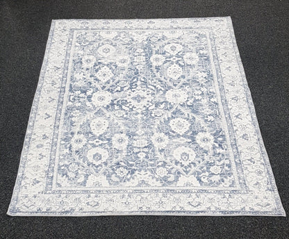 Echo 801 Blue Washable Rug