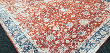 Echo 908 Red Washable Rug