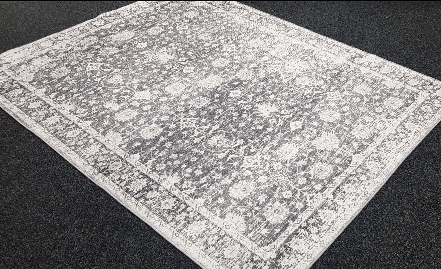Echo 900 Grey Washable Rug
