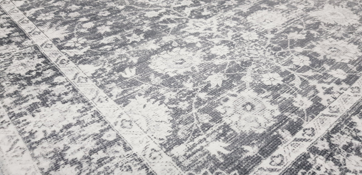 Echo 900 Grey Washable Rug