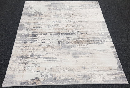 Echo 102 Grey Beige Washable Rug