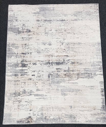 Echo 102 Grey Beige Washable Rug